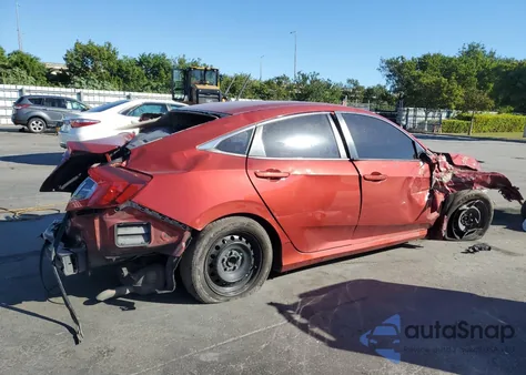 2020 Honda Civic Lx z USA, uszkodzony, nr VIN 19XFC2F67LE012070